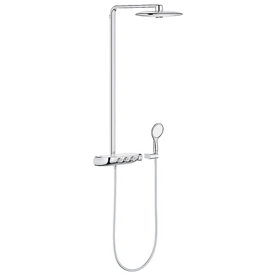 Bild 1 - Brause-System Grohe SmartControl 360 Duo Handbrause, Kopfbrause 220 x 361 mm und Thermostat, chrom - 26250000