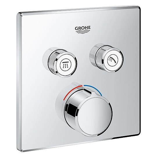 Bild 1 - Unterputz-Mischer Grohe SmartControl mit 2 Absperrventilen, chrom - 29148000