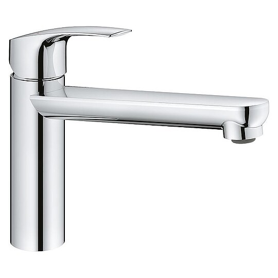 Bild 1 - Spültischmischer Grohe Eurosmart Schwenkauslauf, Ausladung 222 mm, chrom - 30463000