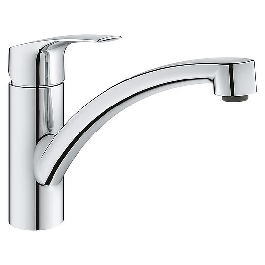 Bild 1 - Spültischmischer Grohe Eurosmart Schwenkauslauf, Ausladung 227 mm, chrom - 33281003