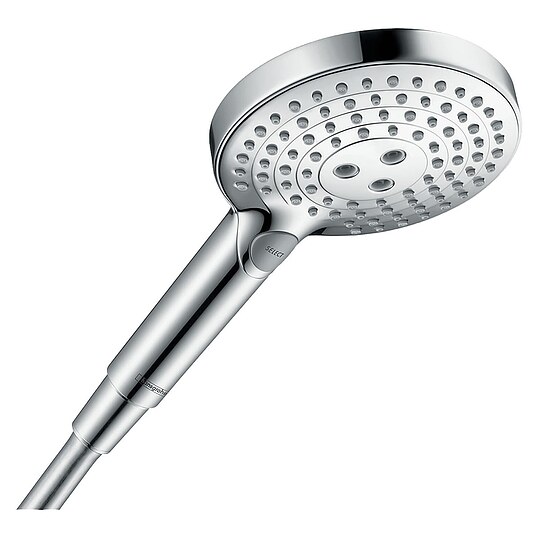 Bild 1 - Handbrause Hansgrohe Raindance Select S 120 3 jet PowderRain, chrom - 26014000