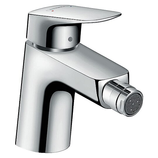 Bild 1 - Bidetmischer Hansgrohe 70 Logis, Ausladung 119 mm, chrom - 71204000