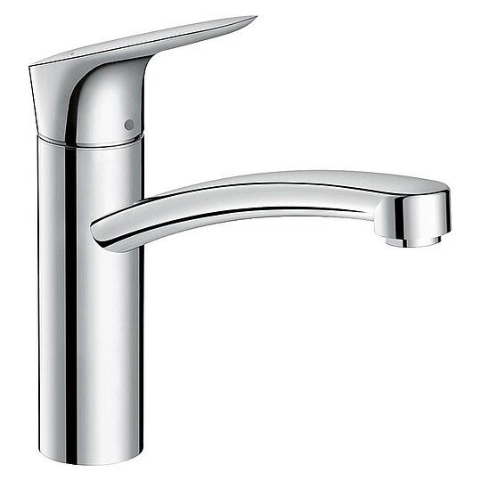 Bild 1 - Spültischmischer Hansgrohe 160 Logis Schwenkauslauf, Ausladung 220 mm, chrom - 71832000