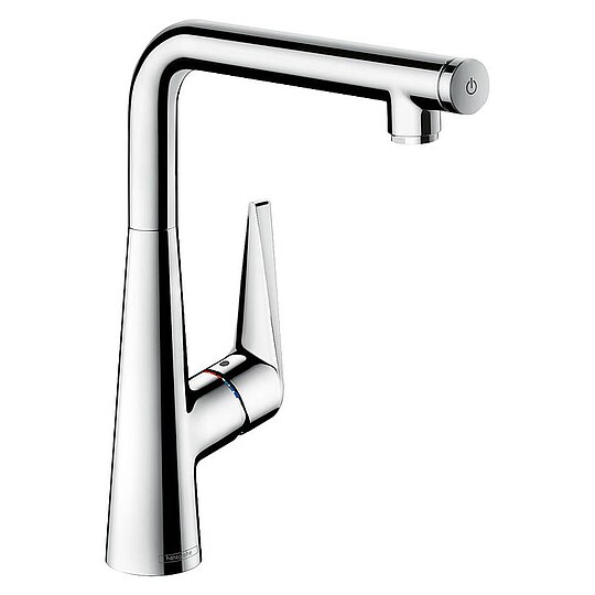 Bild 1 - Spültischmischer Hansgrohe Talis Select S300 Schwenkauslauf, Ausladung 248 mm, chrom - 72820000