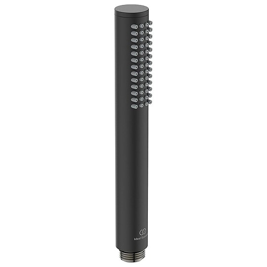Bild 1 - Stabhandbrause Ideal Standard Idealrain, 1 Strahlart, schwarz matt - BC774XG
