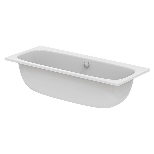 Bild 1 - Duo-Badewanne Ideal Standard i.life 1700 x 450 x 750 mm, Inhalt 280 l, Acryl, wei� - T476301