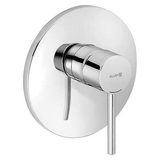 Bild 1 - Unterputz-Brausemischer Kludi Bozz, Rosette  170 mm, chrom - 386550576