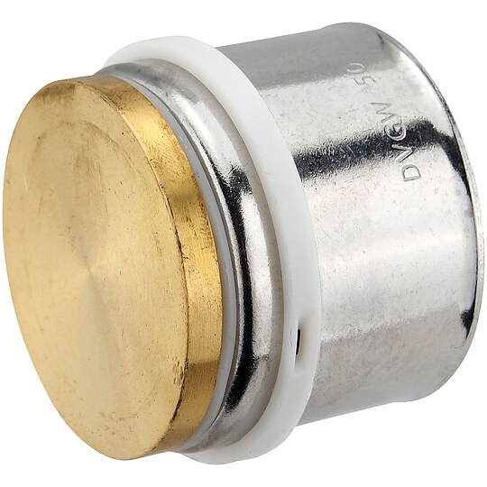 Bild 1 - Pressfitting-Stopfen 50 x 4,0 mm f�r MV-Rohr