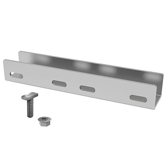 Bild 1 - K2 Systems PV-Befestigung Schienenverbinder SingleRail-System