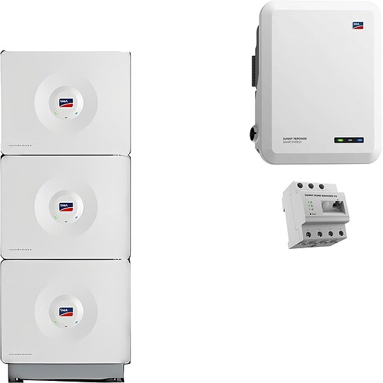Bild 1 - SMA PV-Paket mit Batteriespeichersystem Home Storage 9,84 kWh & Hybrid-Wechselrichter Sunny Tripower SE 6 kW