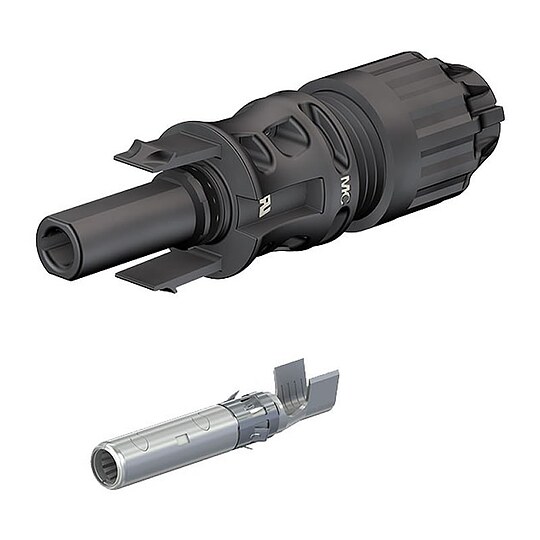 Bild 1 - Stäubli PV MC4-Evo2 Kupplungsbuchse (+) Female KBT4-EVO 2/6 II-UR MC - für Solar-Kabel mit 4-6 mm²