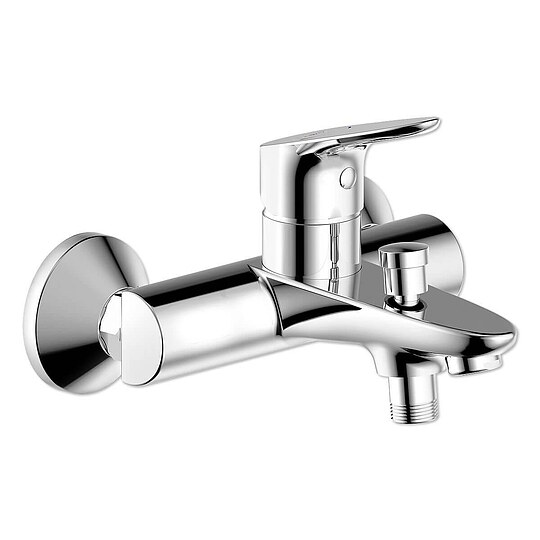 Bild 1 - Aufputz-Wannenf�ll- und Brause-Armatur BRAVAT PALMA - chrom - 3516032