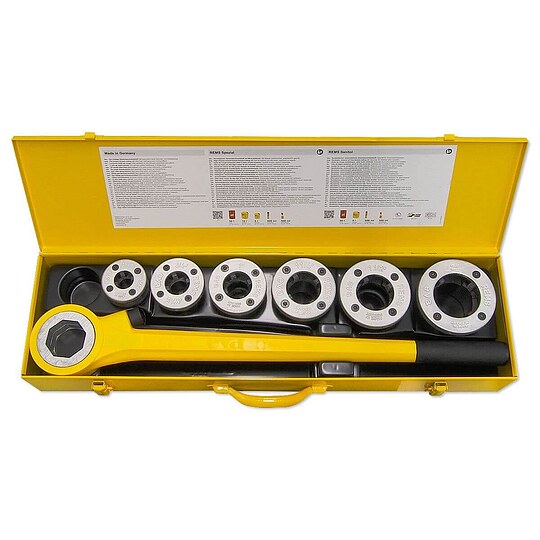 Bild 1 - REMS eva Hand-Gewindeschneidkluppe 1/2'' bis 2'' mit Koffer - 520017