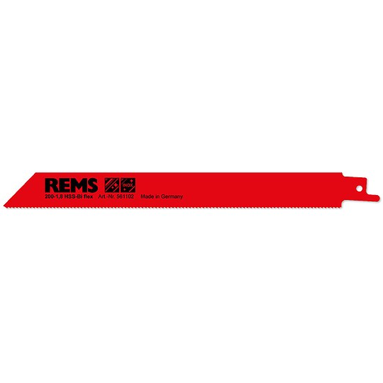 Bild 1 - REMS HSS-Universal-Sgebltter fr Metall - 5er-Pack - Lnge 200 mm - Zahnteilung 1,8 mm - 561102 R05