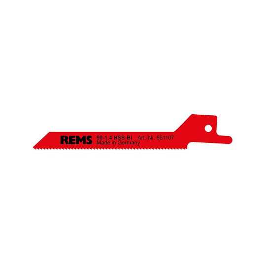 Bild 1 - REMS HSS-Universal-Sgebltter (Kurvenblatt) fr Metall - 5er-Pack - Lnge 90 mm - Zahnteilung 1,4 mm - 561107 R05