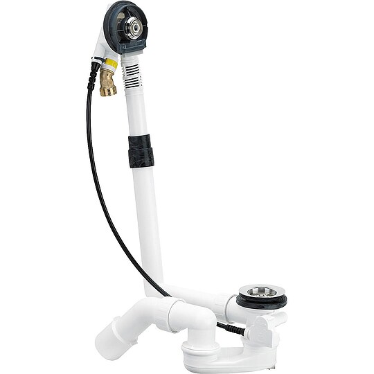 Bild 1 - VIEGA Funktionseinheit Multiplex-Trio Kunststoff verchromt, für Sonderwannen - DN 40/50 x 725 mm - 727 970