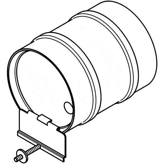 Bild 1 - Viessmann Nebenluftvorrichtung - Zugbegrenzer f�r Einbau in den Schornstein - 7249379