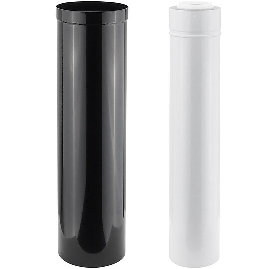 Bild 1 - Viessmann berdach-Verlngerung  60/100 Kunststoff - Farbe schwarz - Lnge 0,5 m