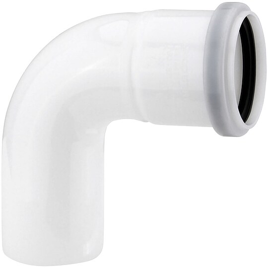 Bild 1 - Viessmann Bogen 87 Grad, � 80 mm, Kunststoff (PPs) - 7194314