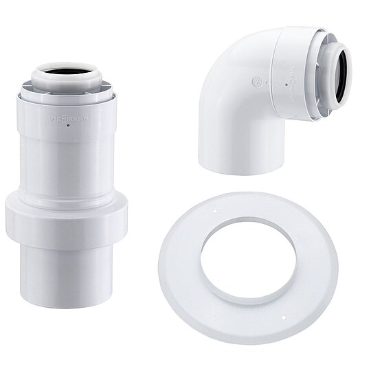 Bild 1 - Viessmann Außenwandpaket Ø 60/100 Kunststoff - 7373234