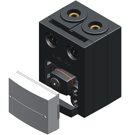 Bild 1 - Viessmann Divicon DN25 Wilo Para 25/6 - Heiz-/Khlkreis-Verteilung mit Mischer und Erweiterungssatz - 7984150