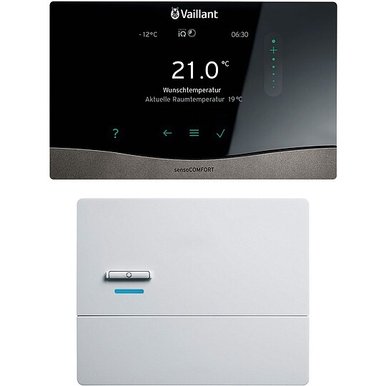 Bild 1 - Vaillant Funk-Heizungsregler sensoCOMFOR VRC 720f/3T - eBUS-Schnittstelle - 0010045481