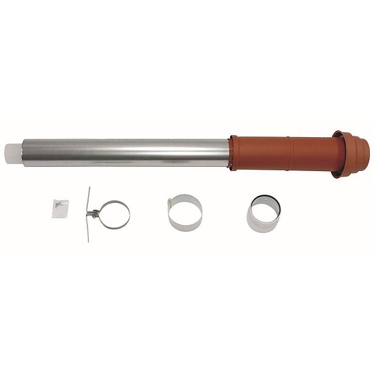 Bild 1 - Vaillant Senkrechte Dachdurchf�hrung rot � 80/125 PP - 303201