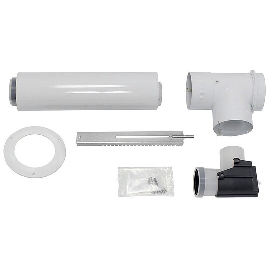 Bild 1 - Vaillant Basis-Anschluss-Set im Schacht, konzentrischer Anschluss � 80/125 PP - 303250