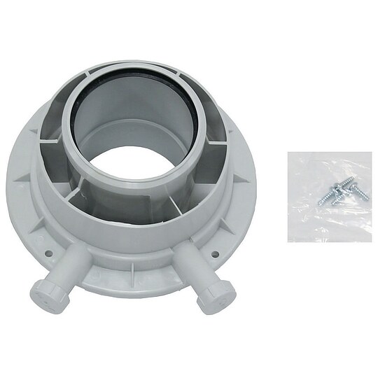 Bild 1 - Vaillant Geräteanschlussstück konzentrisch an Abgasleitung Ø 80/125 PP - 303926