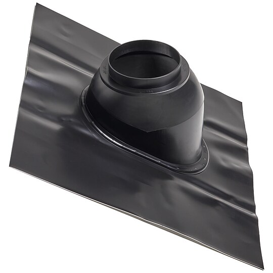 Bild 1 - Vaillant Universalpfanne-Schrägdach (25°- 50°) mit flexibler Bleischürze schwarz - 8000037498