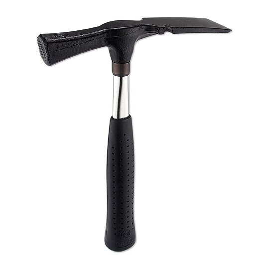 Bild 1 - Maurerhammer PICARD - Typ 277 - Berliner Form - mit Stahlrohrstiel und Spezialgriff - 285 mm - 600 g - 0027700