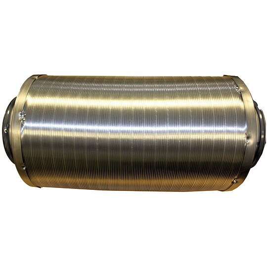 Bild 1 - WOLF Telefonie-Schalldämpfer DN200 Länge 500 mm mit 50 mm Dämmung für CWL - 2577984