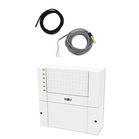 Bild 1 - WOLF Solarmodul SM2-2 inkl. 1 Stk. Speicher- und 1 Stk. Kollektorfühler jeweils mit Tauchhülse - 2745869