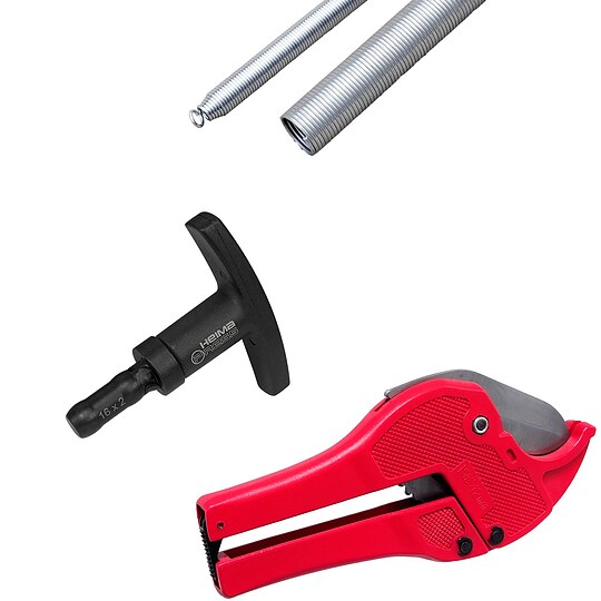 Bild 1 - 4-teiliges STARTER-Werkzeug-Set für Alu-Mehrschicht-Verbundrohr 16 x 2 mm