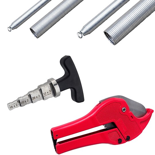 Bild 1 - 6-teiliges TOP-Werkzeug-Set fr Alu-Mehrschicht-Verbundrohr 16 x 2 und 20 x 2 mm