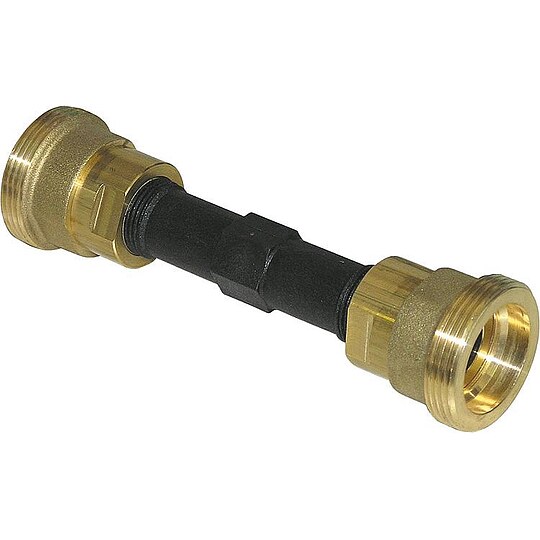 Bild 1 - W�rmemengenz�hler Einbaustrecke Easyflow, L�nge 180 mm, f�r W�rmemengenz�hler DN20 130mm, 1'' AG