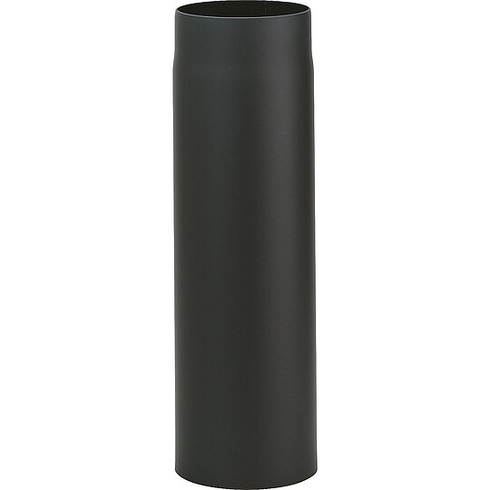 Bild 1 - Rauchrohr Ø 150 mm, lackiert, Länge 150 mm, schwarz