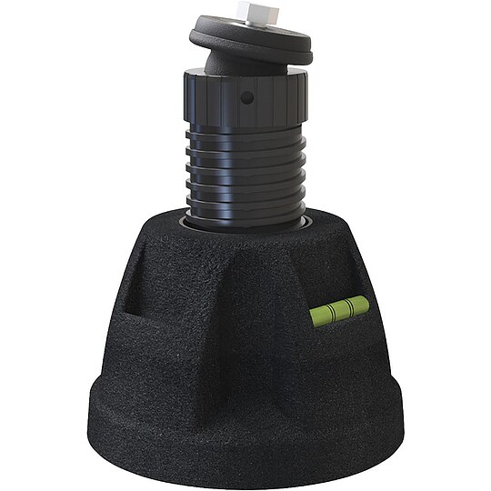 Bild 1 - Gummifu�-Set (6 Stk.) Zeus lang, vulkanisiert, verstellbare Gelenke - H�he 100 mm