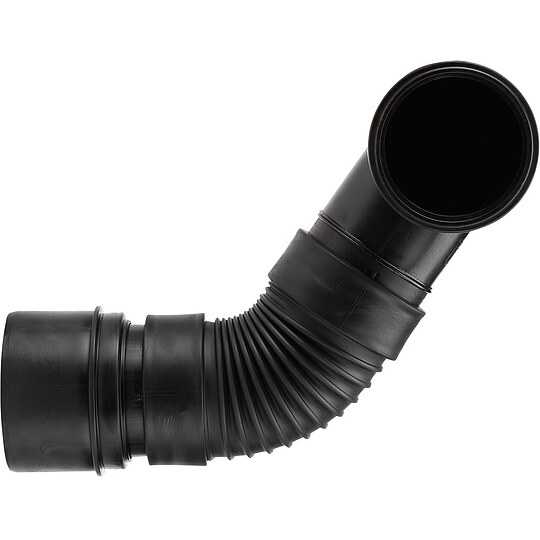 Bild 1 - PE-WC-Anschlussrohr flexibel fr UP-Bereich, DN 90/ DN 100, 1-fach verstellbar - 430 - 600 mm lang