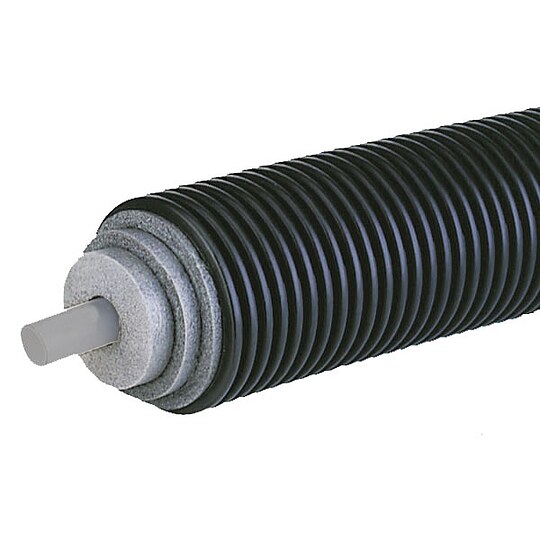 Bild 1 - AustroPEX WW Einzelrohr-Fernwärmeleitung für Warmwasser - Meterware - 40 x 5,5 mm - DN 29 - Außenmantel 125 mm