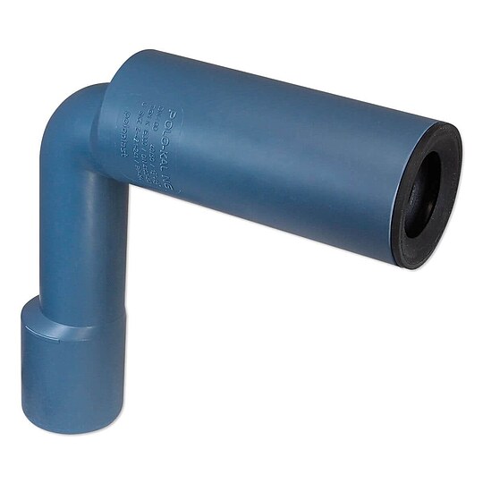 Bild 1 - POLO-KAL NG Siphonbogen lang reduziert - schalldmmend - DN 40/50 x 1 1/2'' (40 mm)
