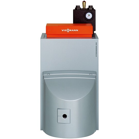 Bild 1 - Viessmann l-Brennwertkessel Vitorondens 200-T 28,6 kW mit Regelung Vitotronic 200, koaxial raumluftunabhngig waagerecht - BR2A212