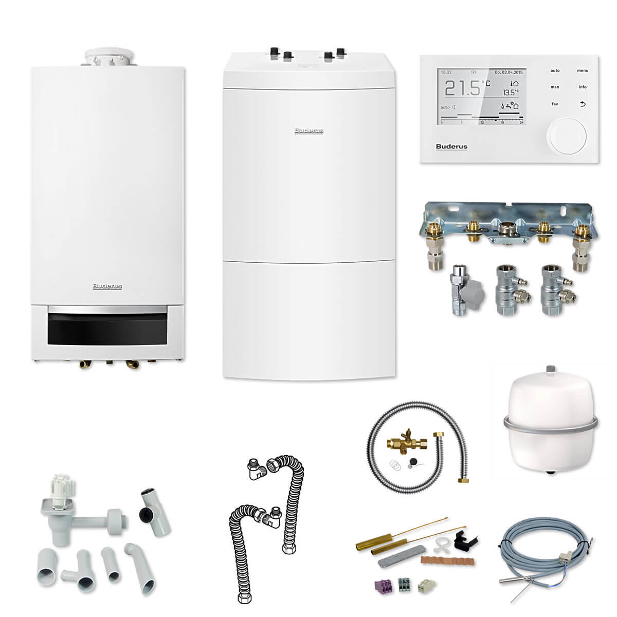 Wunderbar Buderus Logaplus Paket W22 Bild