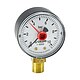 Caleffi Manometer - Anschluss radial 1/4'' AG - Anzeige 0 - 10 bar - Gehuse schwarz  50 mm - 557310