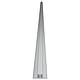Verbindungsprofil fr Duschrckwand Aluminium eloxiert matt 2550 mm - 93 187 87