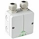 GEBERIT Kombinations-Anschlussdose fr WC-Keramik / Duofresh Modul - 244.120.00.1