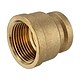 Messing Gewindefitting-Reduziermuffe 1/2'' IG x 3/8'' IG