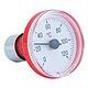 Thermometer mit Steckvorrichtung - Skala rot