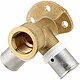 Pressfitting-Wandwinkel 52 mm - doppelt - 20 x 2,0 mm - 1/2 Zoll Innengewinde fr MV-Rohr