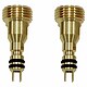Vaillant Anschlussadapter (2 Stk.) mit Auengewinde R 1/2 fr Wassersteckdose - 000472